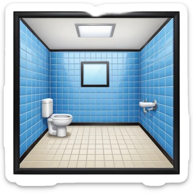 SCHOOL BATHROOM sticker