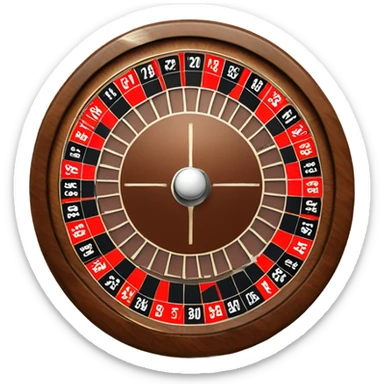 roulette wheel sticker