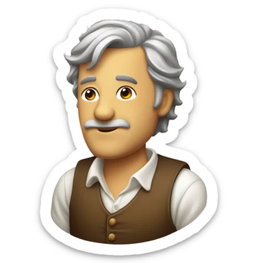 Une bière contente  sticker