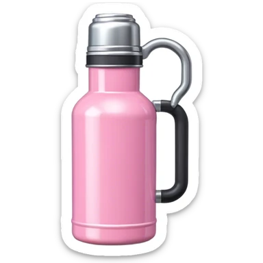 Pink Stanley bottle  sticker