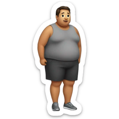 obesity sticker