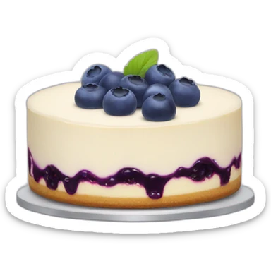 blueberry cheesecake sticker