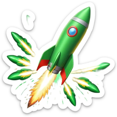 green firework rocket



















 sticker