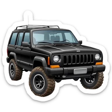 jeep cherokee xj sticker
