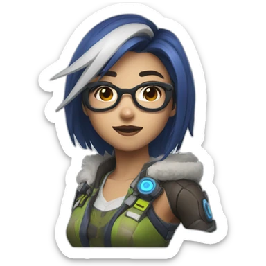 mei overwatch sticker