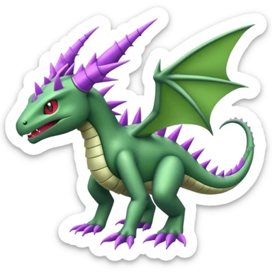 Larvitar-Flygon-Palkia-fusion sticker