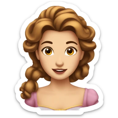 Belle sticker