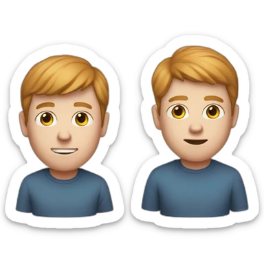 patrick and john collison sticker