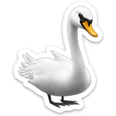 cisne asesino sticker