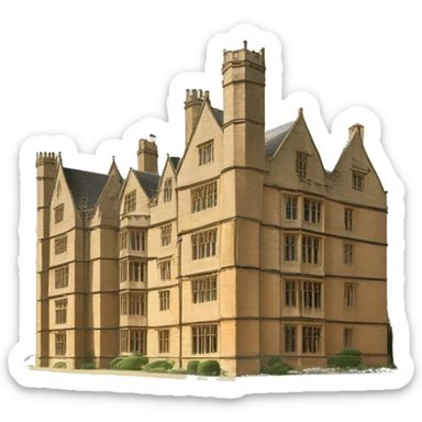 Wroxton abbey college sticker