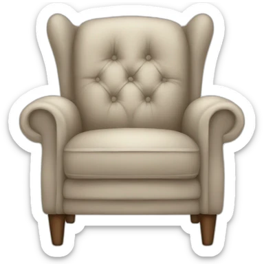 Cosy chair sticker