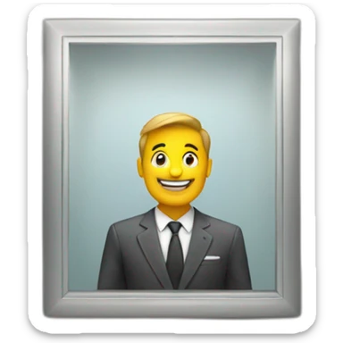 Business in the wall sticker