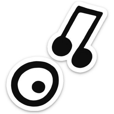 music note sticker