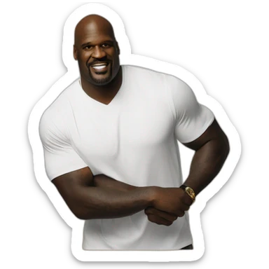 Shaquille O’Neal meme sticker