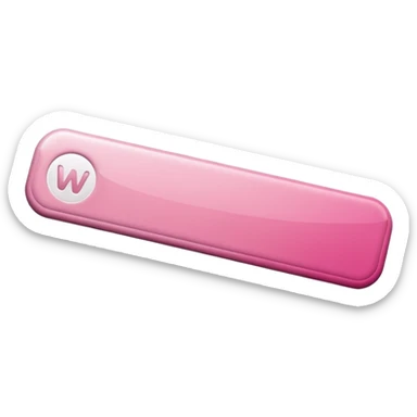 mix light pink dark pink and white girly internet seach bar with www. logo sticker