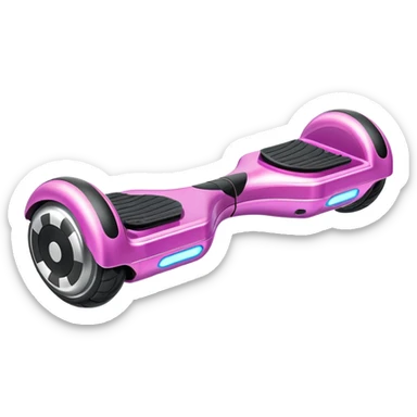 hoverboard from Fly For Fun MMORPG game, floating skateboard with no wheels sticker