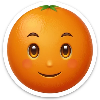 valencia portakal sticker