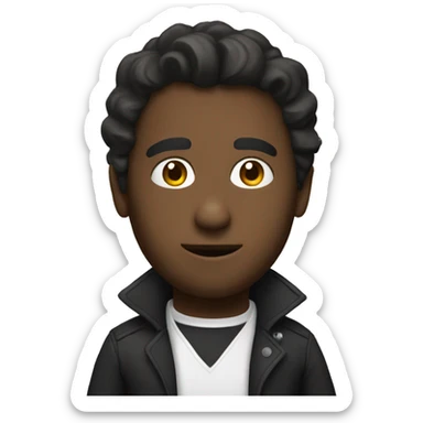 persona relajada sticker