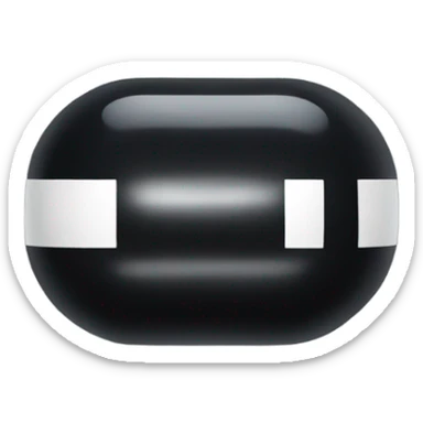 black capsule sticker