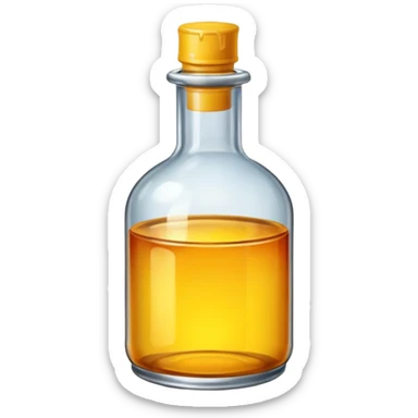 oile on bottle sticker