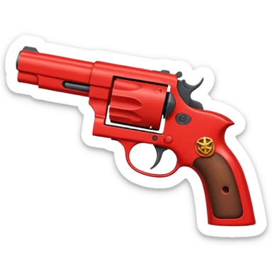 Un diablo con una pistola sticker