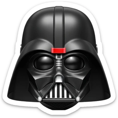 darth vader icon sticker