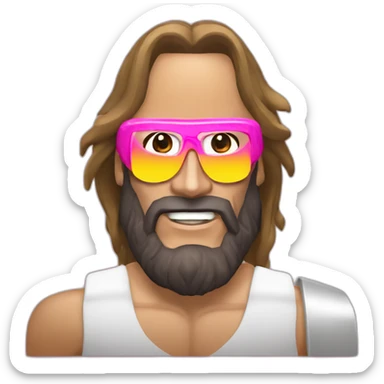 macho man randy savage sticker