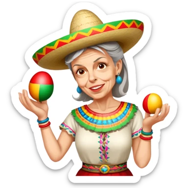 Meraca Musician sticker