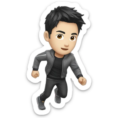 jaychou lin run sticker