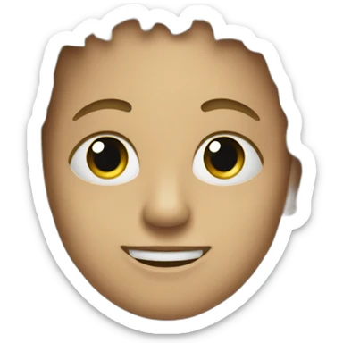 Gazo qui écoute de la musique  sticker