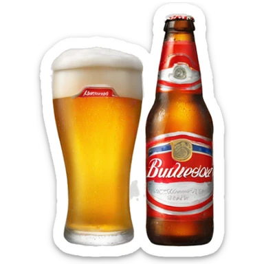 Cerveza Budweiser  sticker