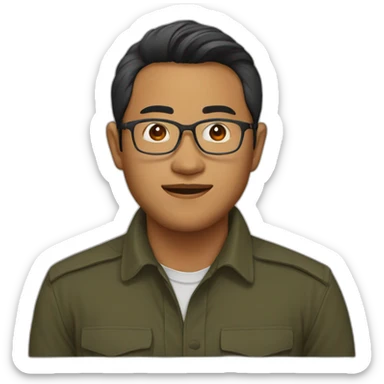 indonesian 29 year odl sticker