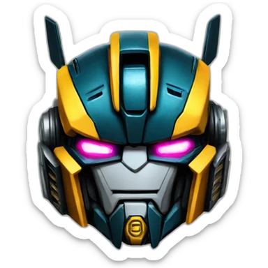 Transformers bumblebee sticker
