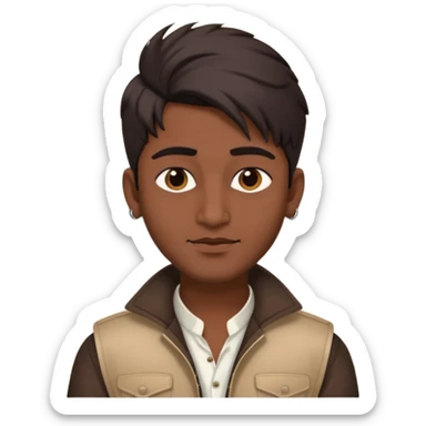 cool indian guy sticker