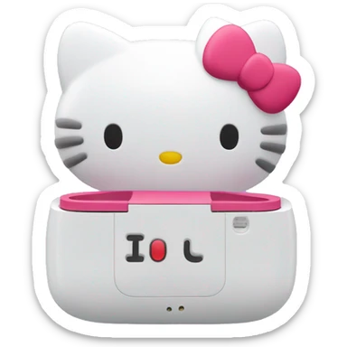 Airpod max hello kitty edition sticker
