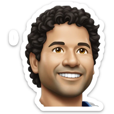Sachin Tendulkar sticker