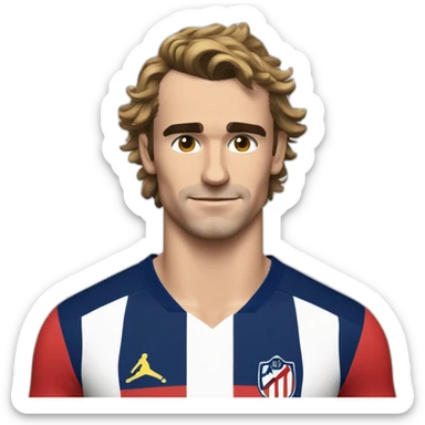 Antoine griezmann maillot sticker