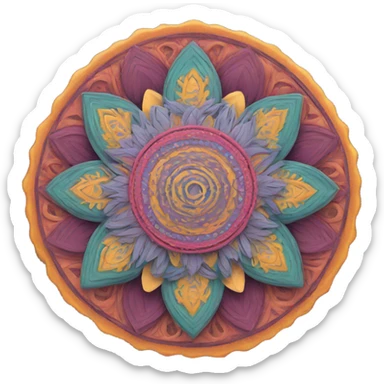 mandala sticker