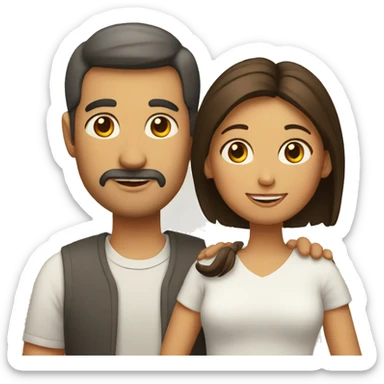 Loving parents sticker