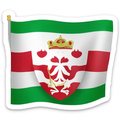Bulgarian flag original one sticker