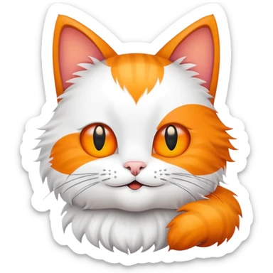 Power bi logo with a cat sticker