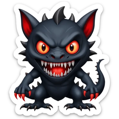 Scariest fucking shit you can think of sticker