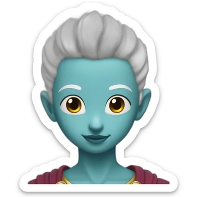 Bby whis rose sticker