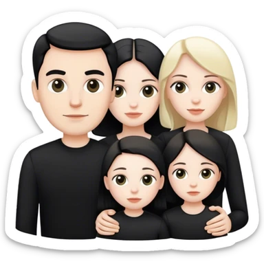 Addams family sticker
