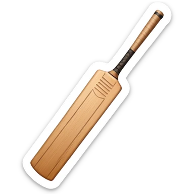 Cricket bat sticker