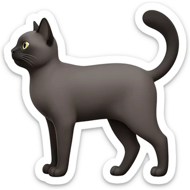 cat shows class sticker