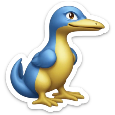 golduck sticker