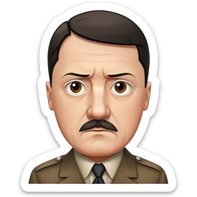 Adolf hitler sticker