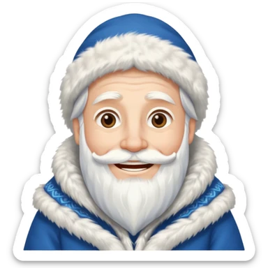 Father Frost and Snegurochka sticker