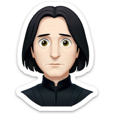 Snape from Harry potter sticker